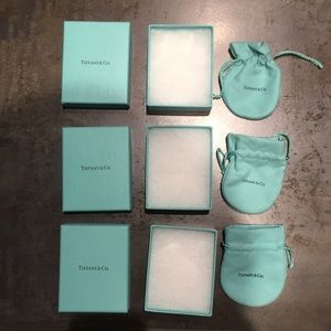 Tiffany empty original boxes and pouches (3)